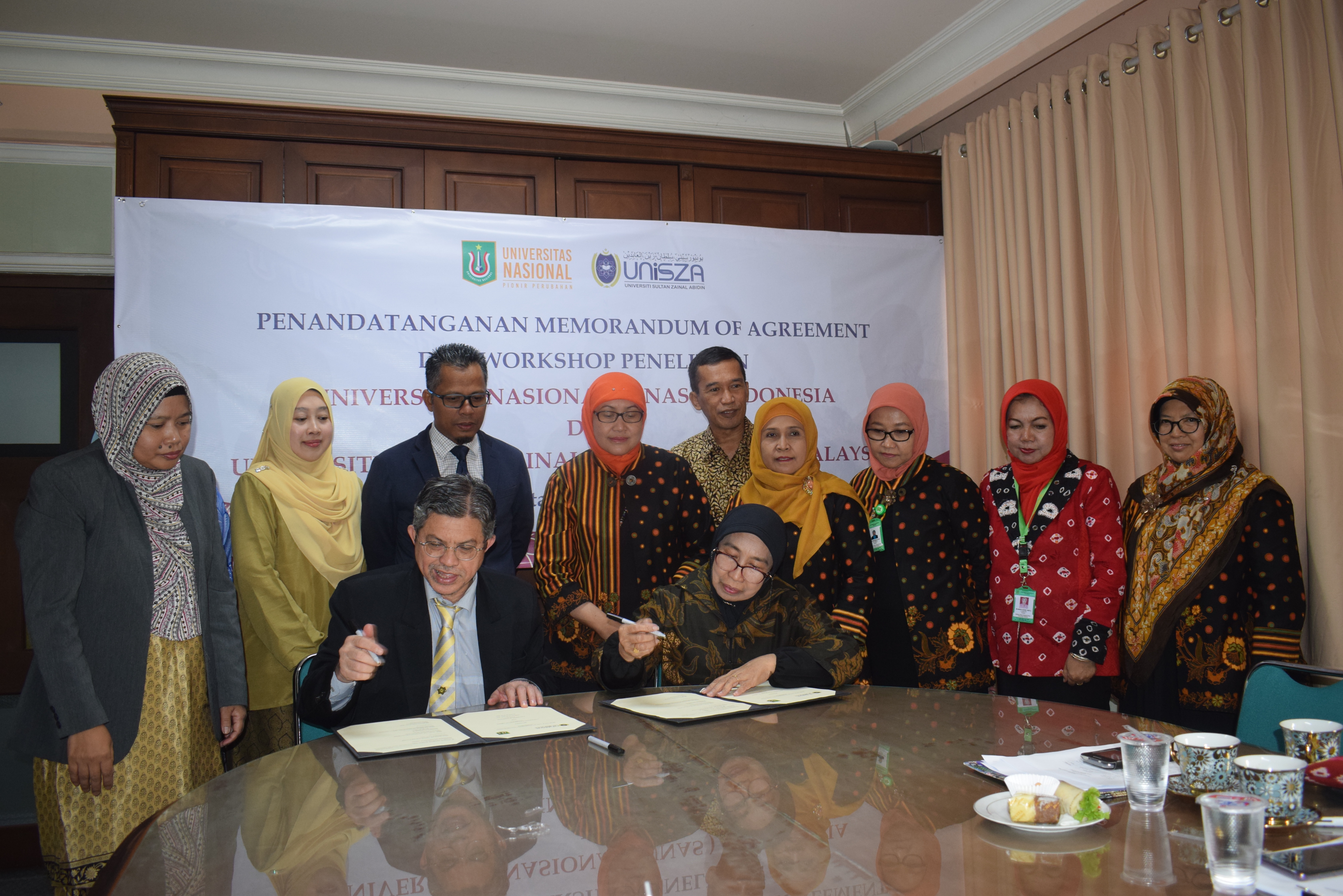Universitas Nasional (UNAS) jajaki kerjasama dengan Universiti Sultan Zainal Abidin (UniSZA) Malaysia (13)
