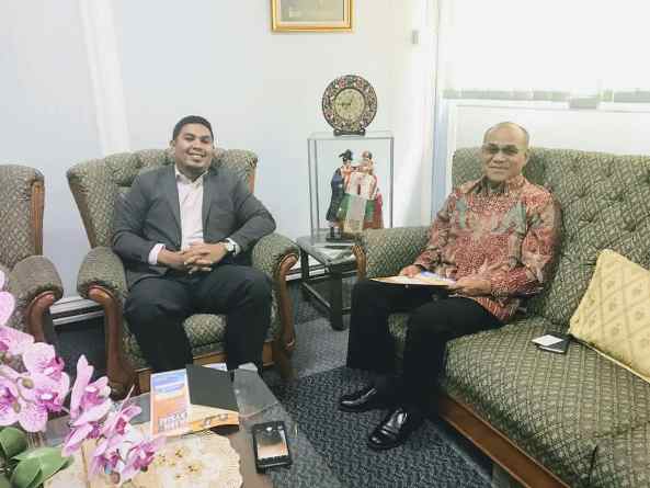 Kunjungan Menteri Penasihat (Pendidikan) Kedubes Malaysia di Indonesia Ke UNAS