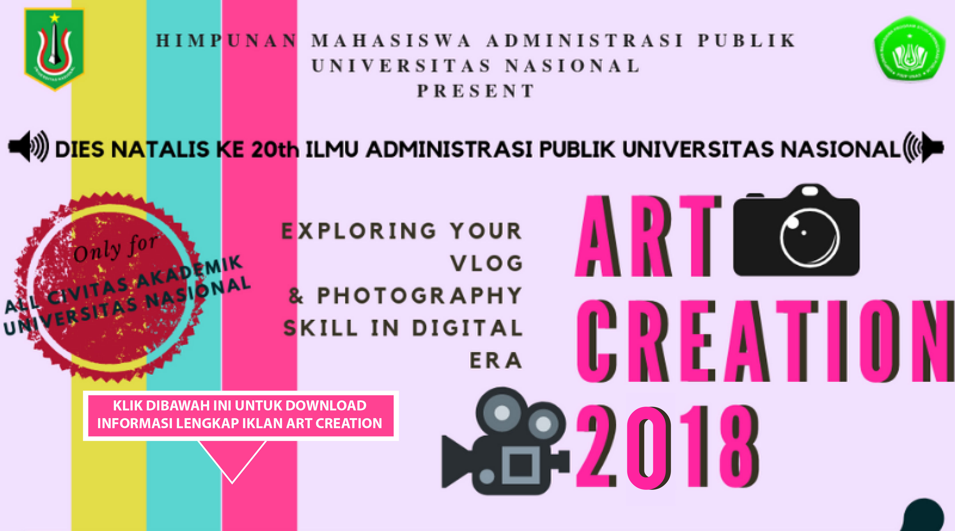 IKLAN ART CREATION 2018 HIMAPUBLIK UNAS