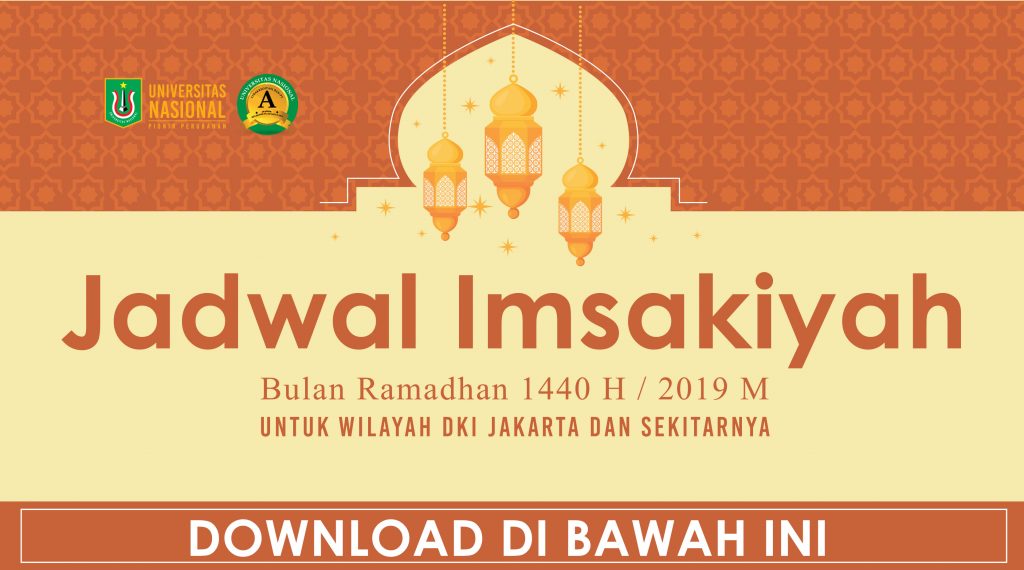 Jadwal Imsakiyah Bulan Ramadhan 1440 H / 2019 M