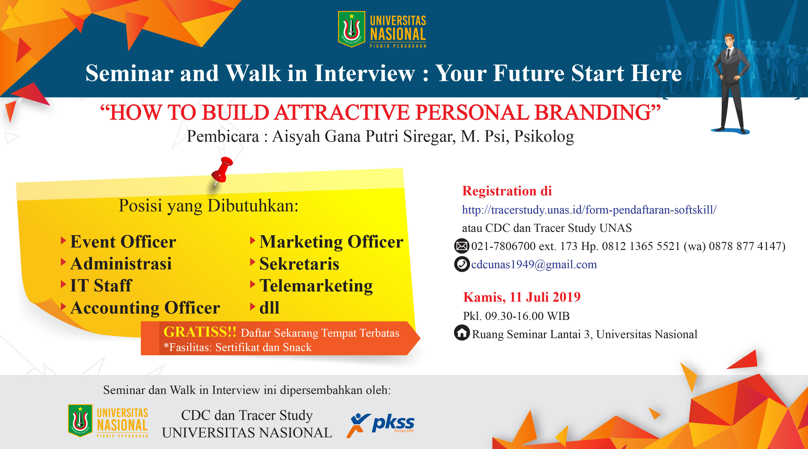 Seminar and Walk in Interview : Your Future Start Here