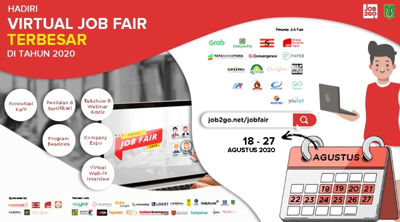 Virtual Job Fair UNAS Tahun 2020