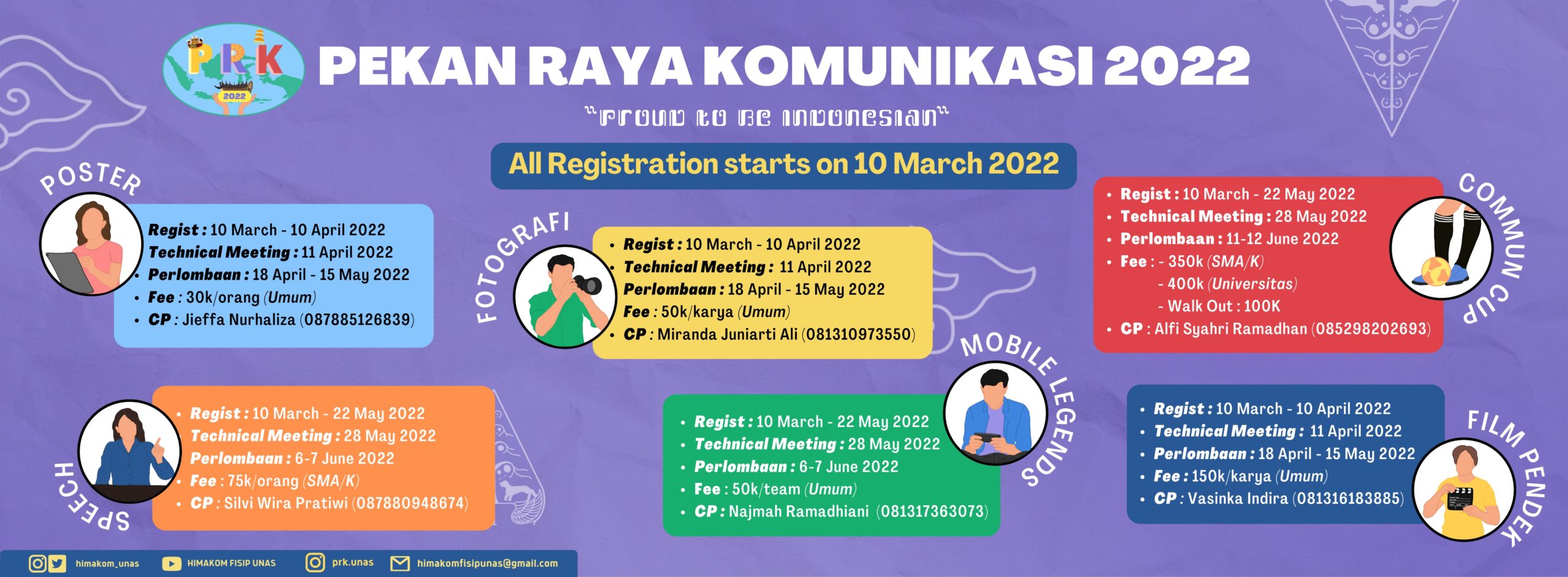 LOMBA PEKAN RAYA KOMUNIKASI 2022