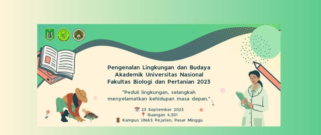 PLBA Fakultas Biologi dan Pertanian UNAS 2023