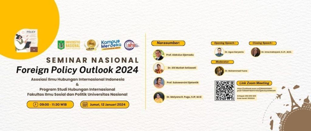 Seminar Nasional Foreign Policy Outlook 2024
