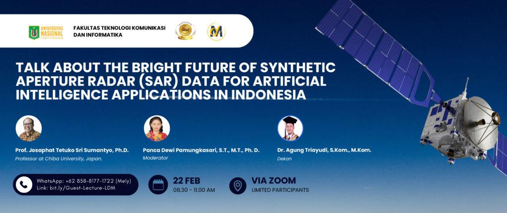 Talk About The Bright Future of SAR Data For Artificial Intelligence Applications in Indonesia