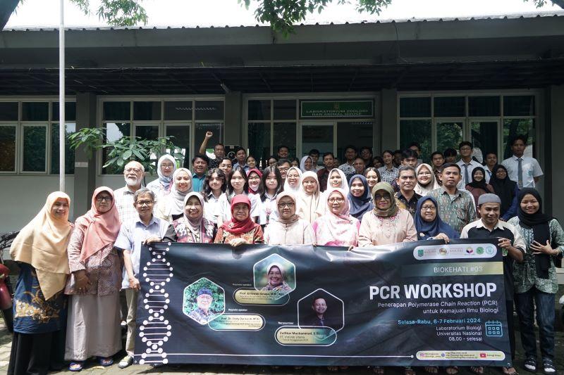 Prodi Biologi Lakukan Praktikum dan PCR Workshop 2024