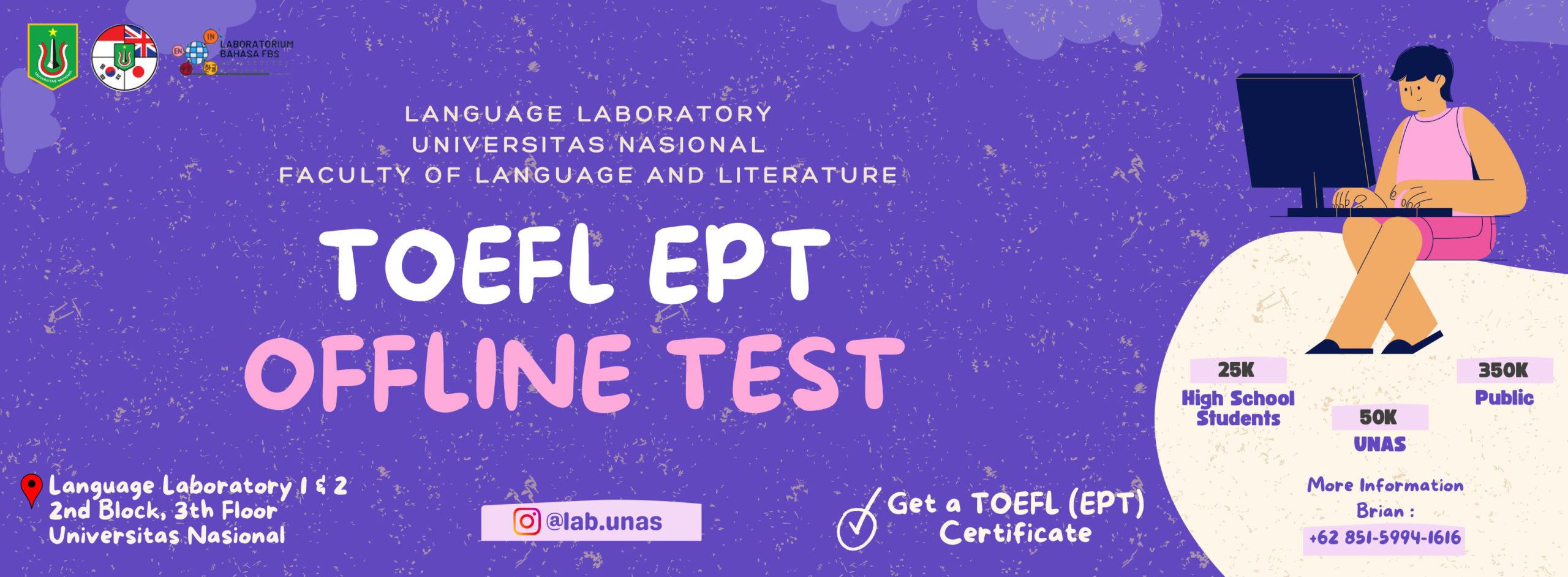 Toefl EPT Offline Test